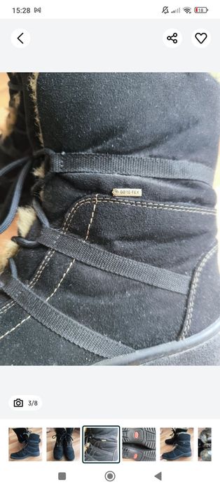 Ghete iarna impermeabile Ara Goretex 39