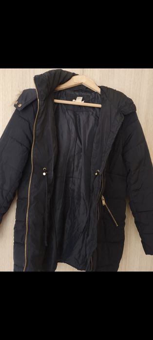 Тъмносиньо яке за бременни HM, р-р М