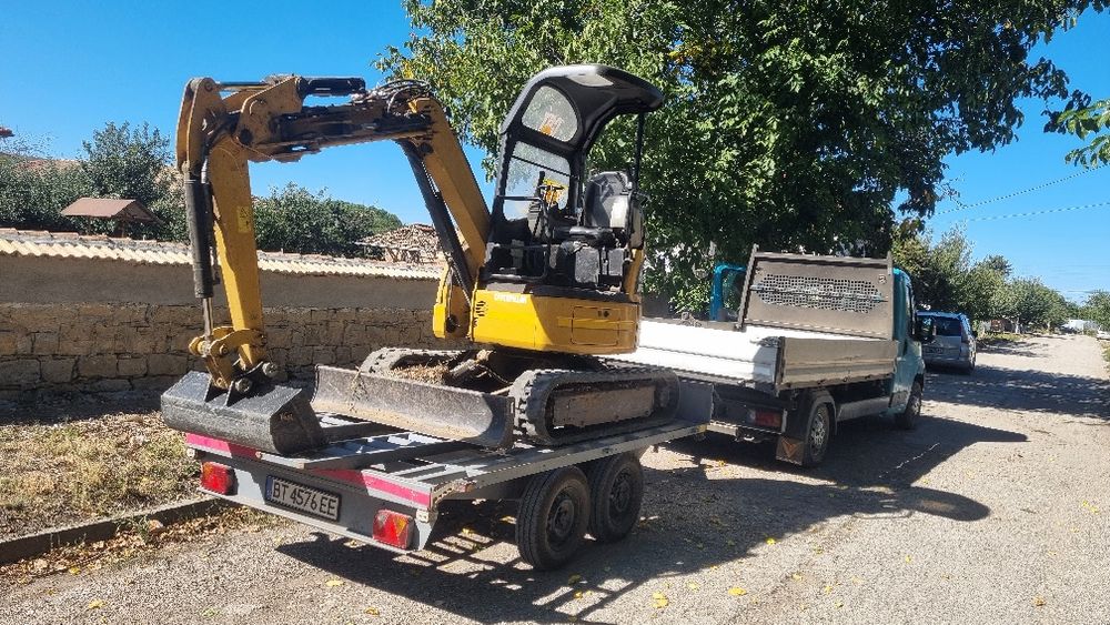 Багер CAT302c джойстици