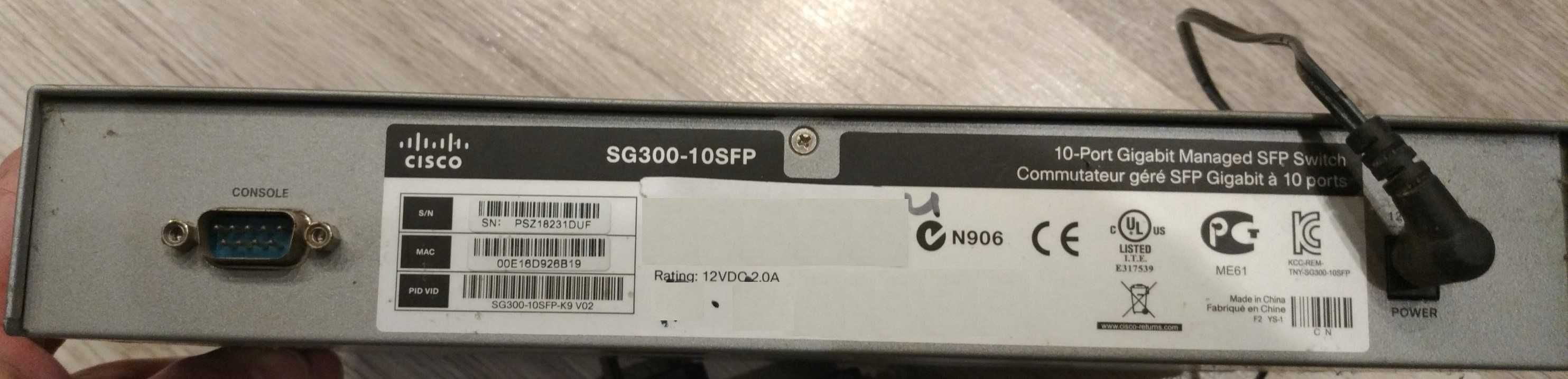 Cisco SG300-10SFP-K9