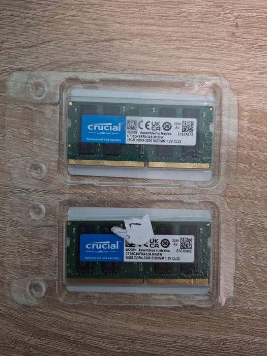 Memorie laptop 32GB (2×16GB) DDR4-3200 CL22