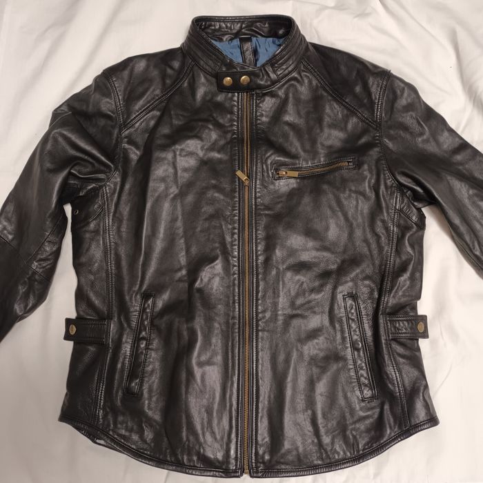 Geaca piele Massimo Dutti L