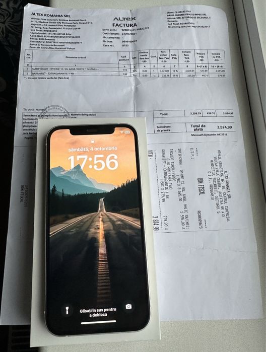 iPhone 12 5G White ~ impecabil