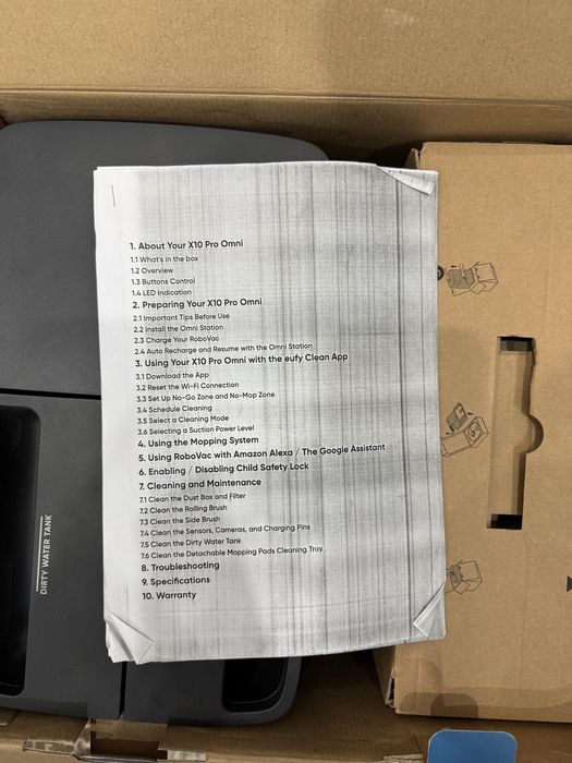 Aspirator robot eufy X10 Pro Omni – NOU