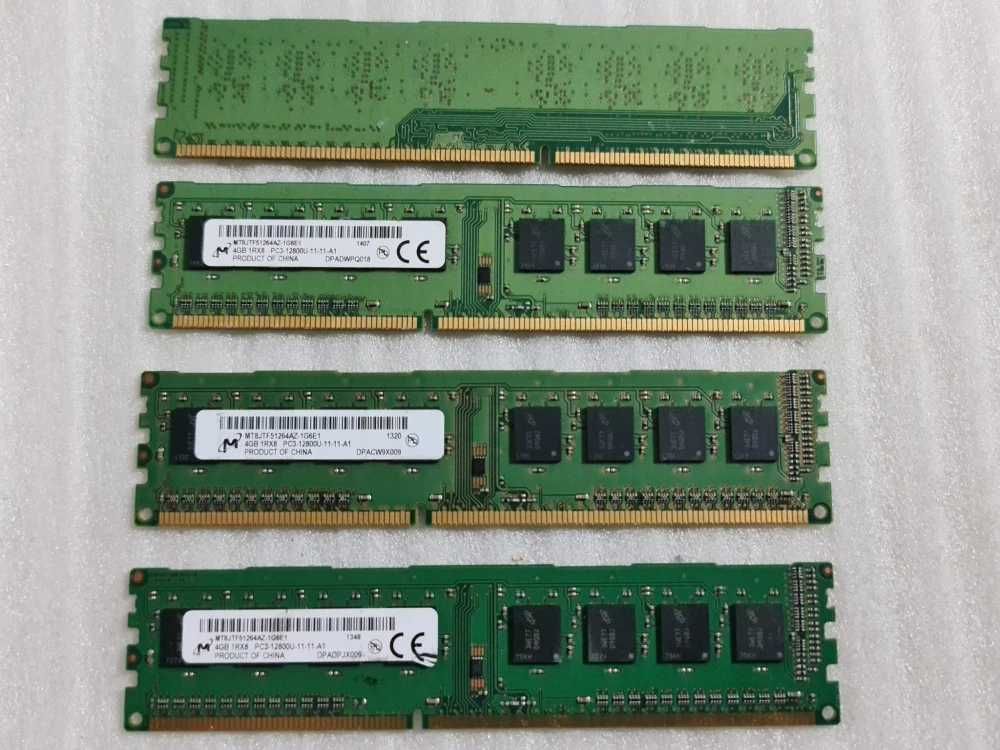 Memorie RAM desktop Micron 4GB DDR3 MT8JTF51264AZ-1G6E1 - poze reale