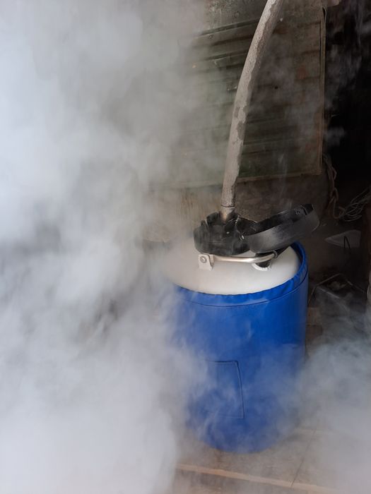 Азот жидкий всегда в наличии.