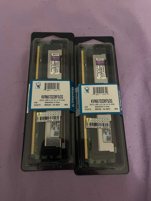 Серверная память, Озу, Kingston KVR667D2D8F5/2G DDRII 2Gb