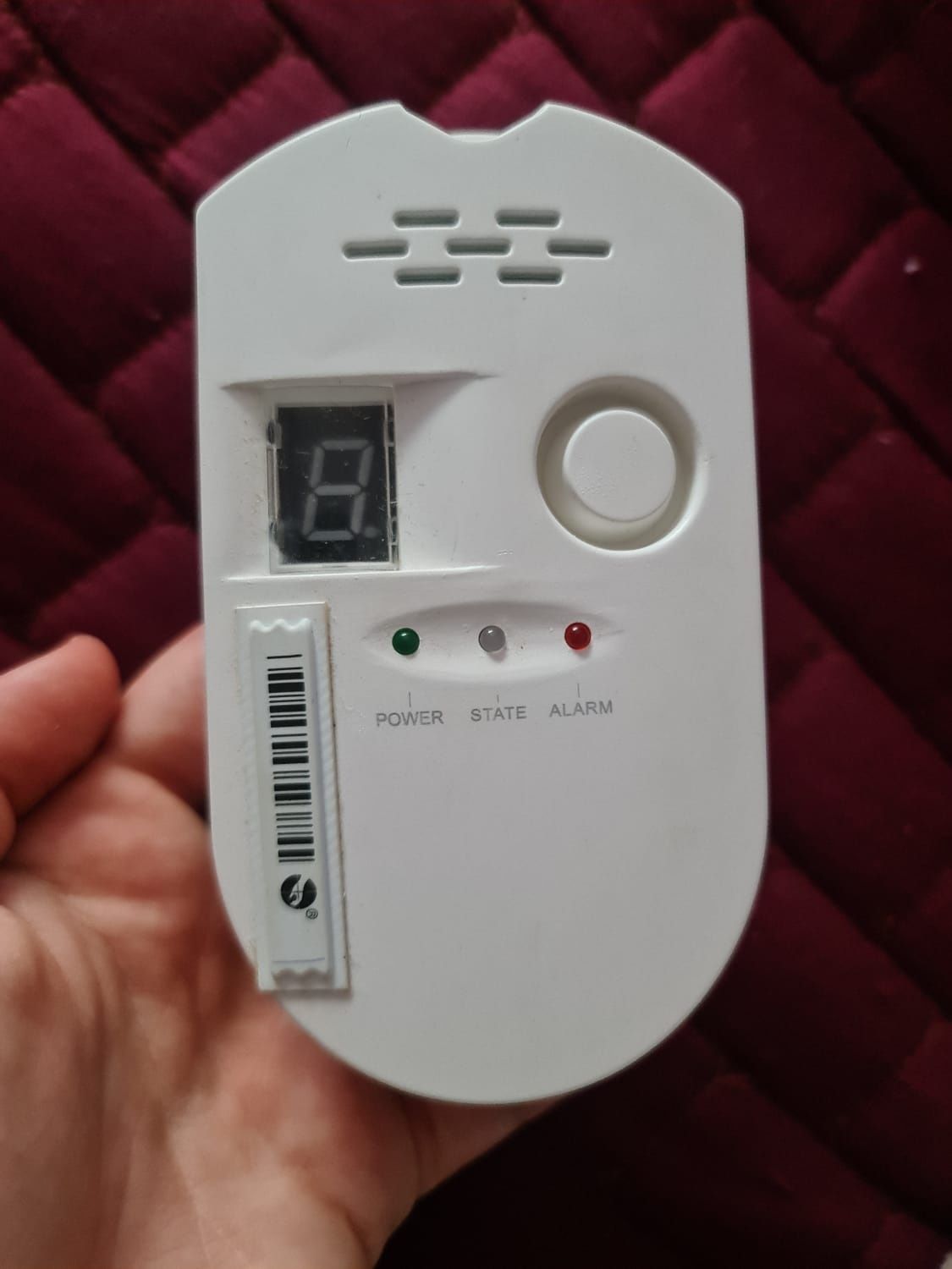 Detector de gaz cu alarma benko in cutie