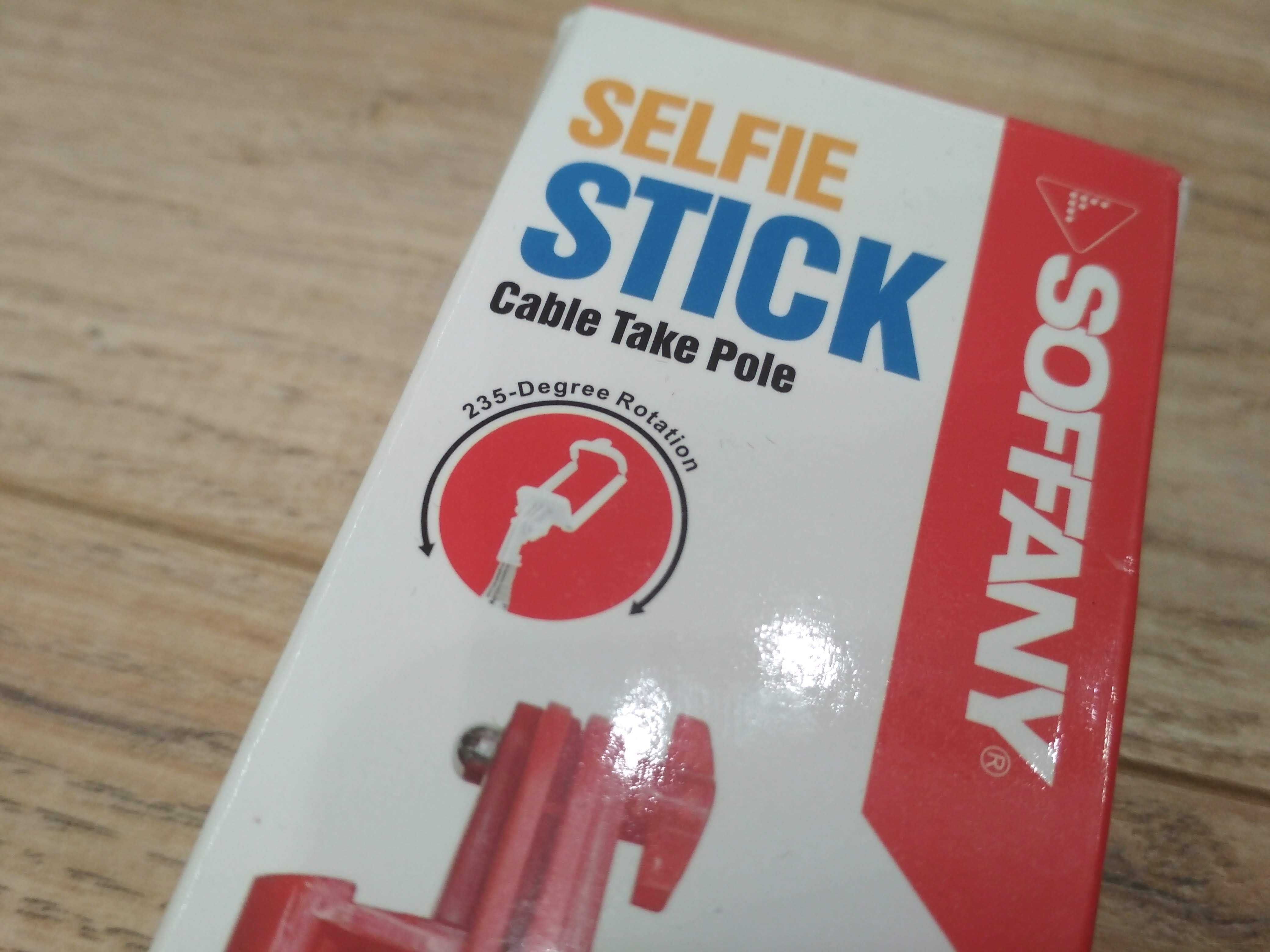 Selfie stick Soffany SY 925 селфи стик с аудио жак, метален корпус