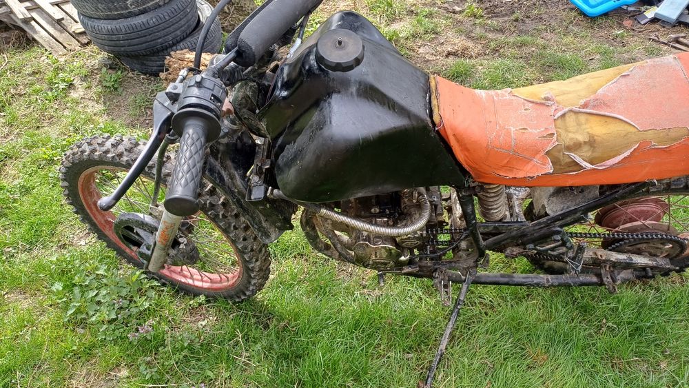 cross Gilera rx 125 2t cu motor schimbat. 250 4t