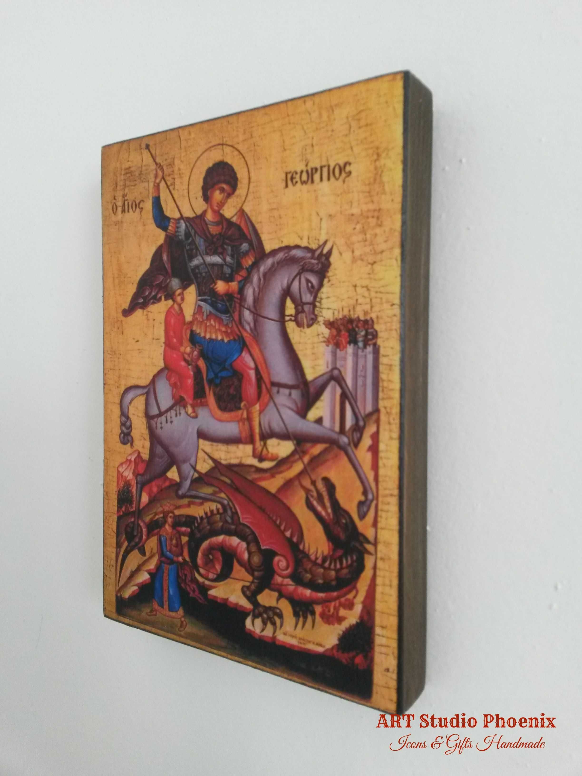 Икона на Свети Георги Победоносец icona Sveti Georgi Pobedonosec