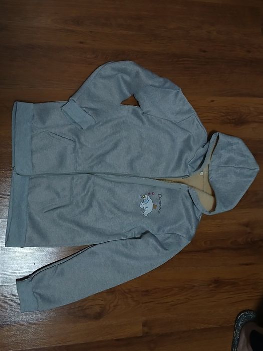 Зип худи утепленное на девочку