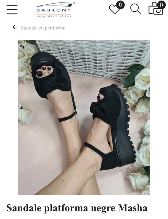 Sandale piele Garkony