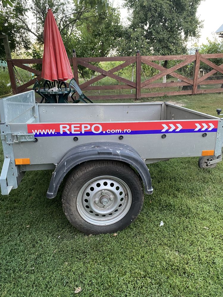 Remorcă Repo cu o axă, 750 kg