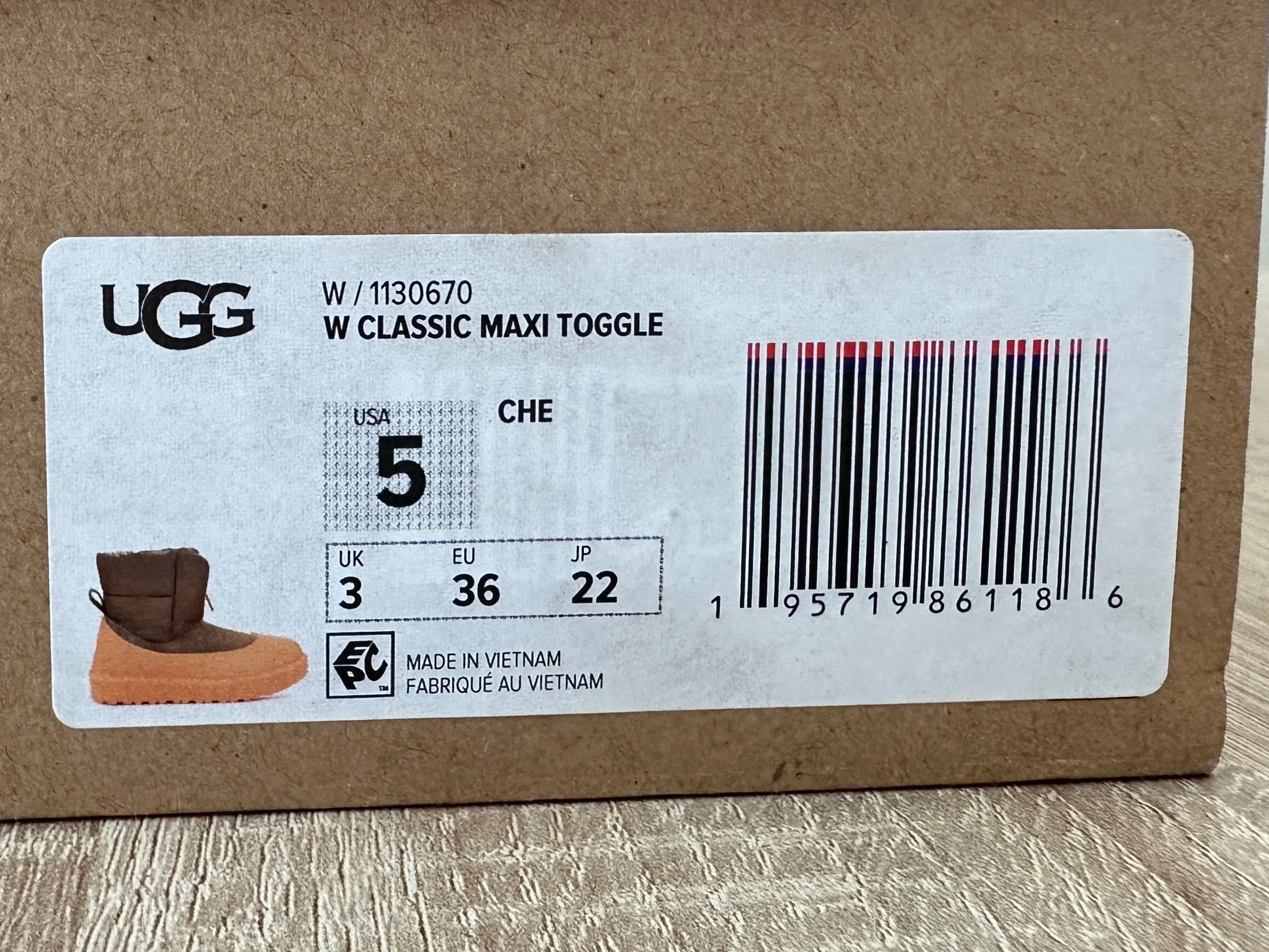 UGG W classic maxi toggle (36) (актуална до 20.06)