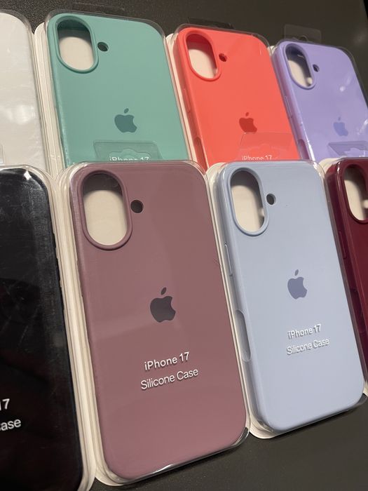 Силиконов кейс iPhone 17 17 Air 17 Pro 17 Pro Max
