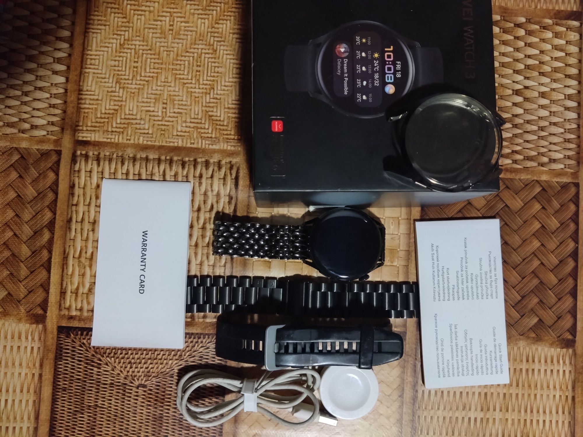 Смарт часовник Huawei watch 3