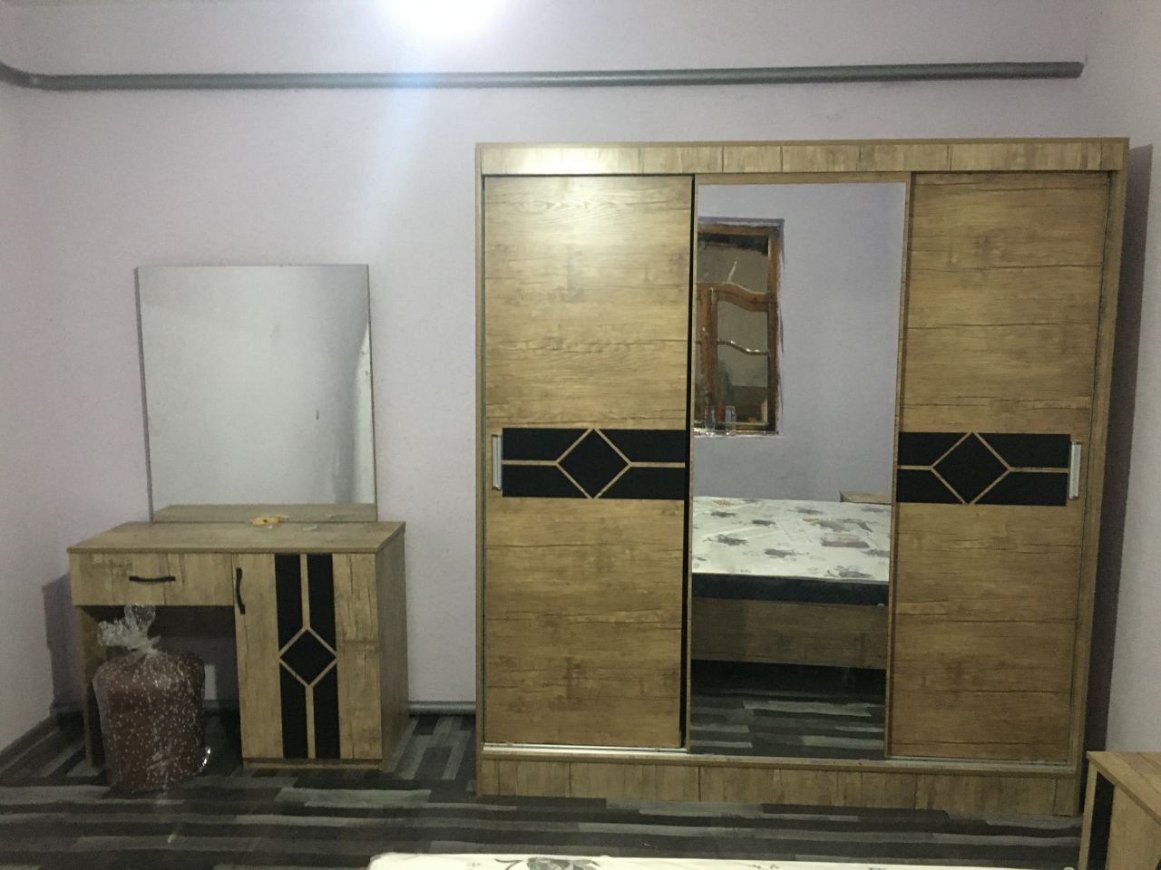 Mebel Spalniy LDSP Laminat Xaytek Sifatli arzon Narxda Sehdan Olin