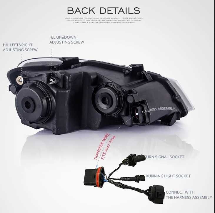 Тунинг LED фарове VW Polo 2011-2017