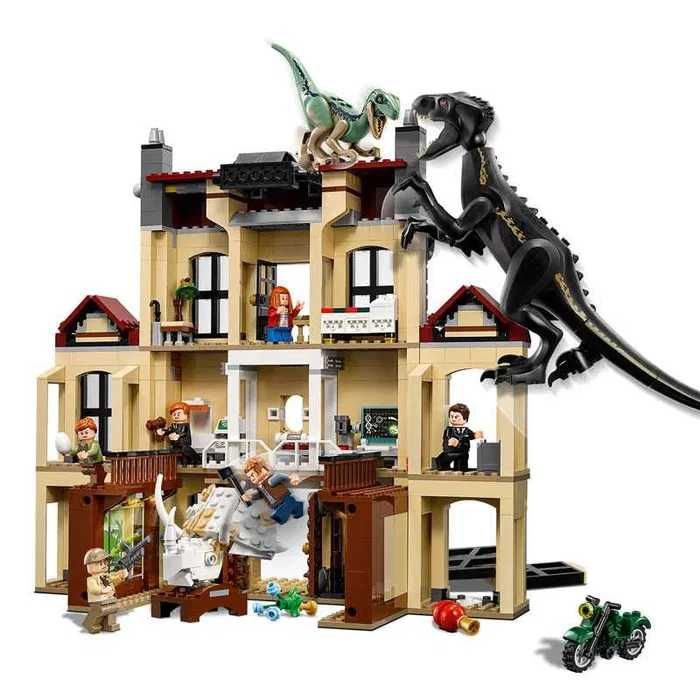 NOU TIP Lego Jurassic Dinozaur Fallen Blue Furia Indoraptor 75930