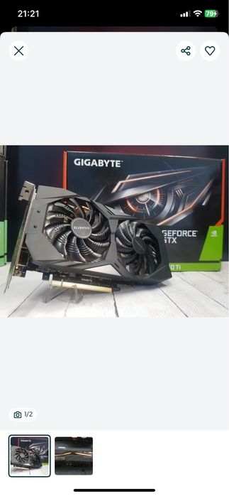 Обмен или продам gtx 1660ti