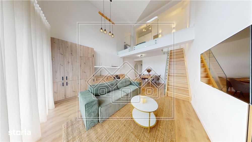 Penthouse 2 camere si balcon, la cheie, aer conditionat