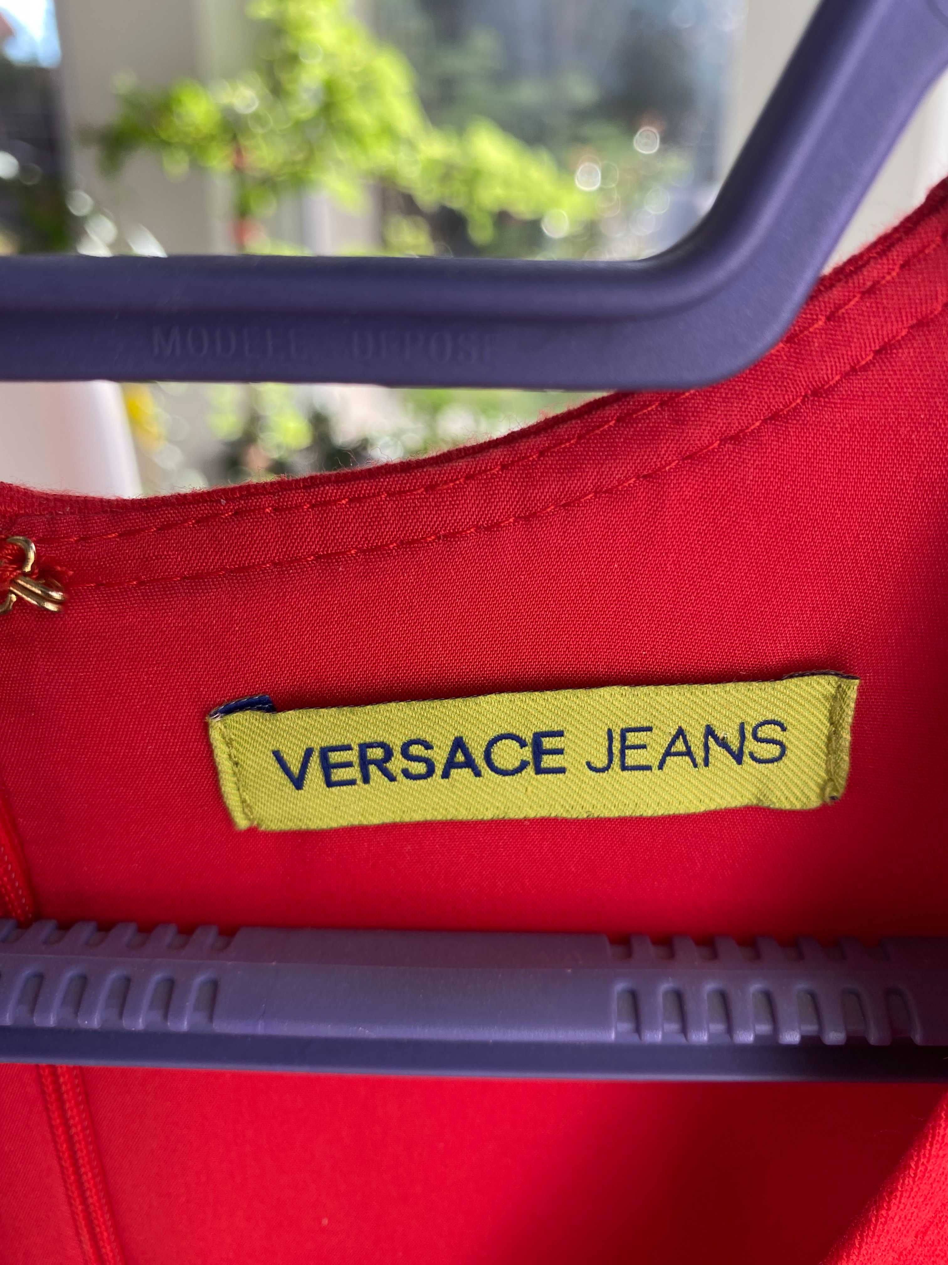 Rochie rosie Versace