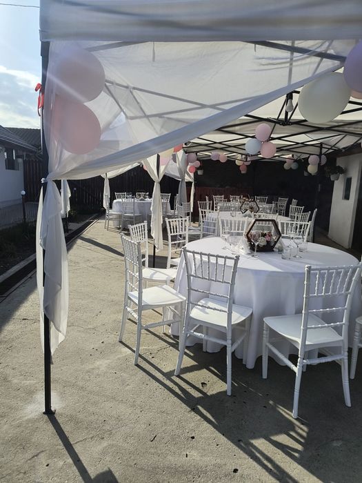 Paviliaone si cort Evenimnete ,Decor invelit mireasa ,panou
