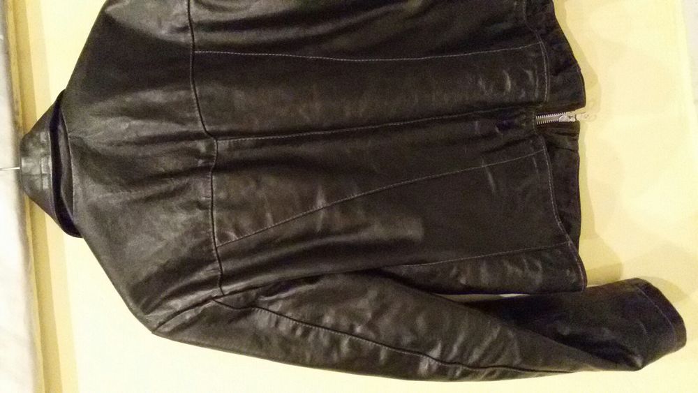 Дамско кожено яке/ест.кожа 44-М/Lрр.Италия