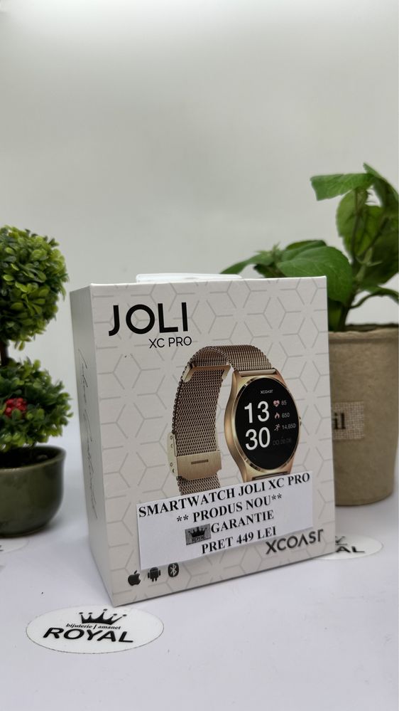 Amanet ROYAL : Smartwatch DAMA Sigilat / Fullbox Joli XC pro