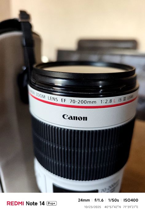 Obektiv canon 70-200 3-pokoleniya stabilzatorlik
