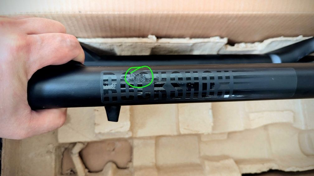 Вилка RockShox Judy Silver air 29"100mm Poplock + чашки, лагери и ос
