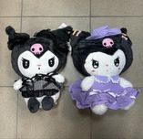 Голяма плюшена играчка Куроми/Kuromi 35см