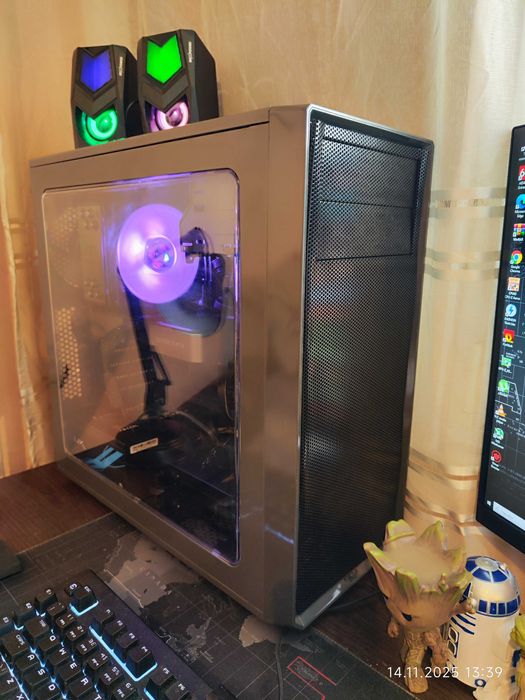 Геймърски i5 14400f, RTX 3070 8GB, RAM 32GB DDR4, SSD 512GB NVME