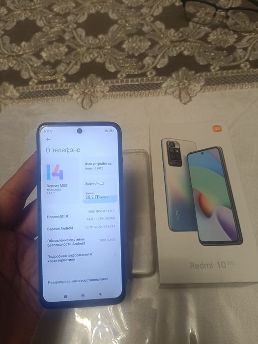 Xiaomi Redmi 10 6+5/128GB Blue Igravoy Karobka igravoy Ideal Yengide