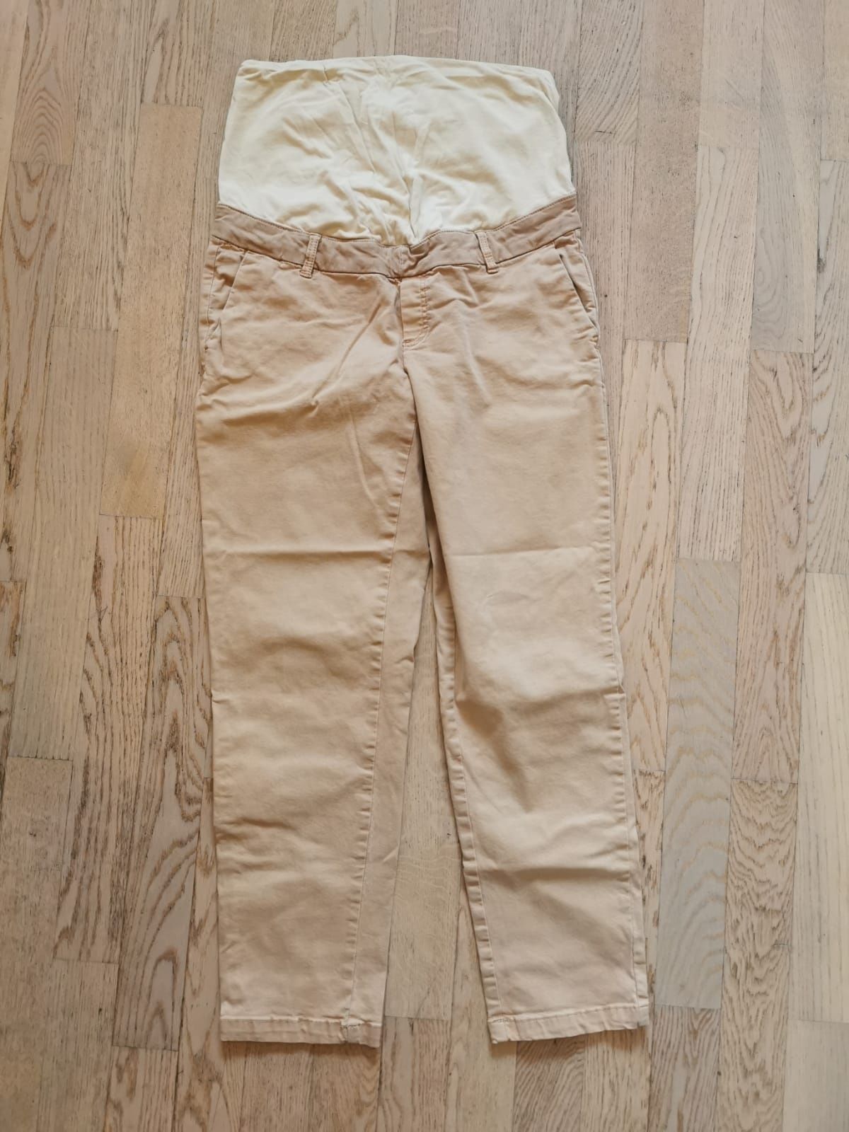 Pantaloni gravida Reserved - mărimea 38 model chino, foarte comozi