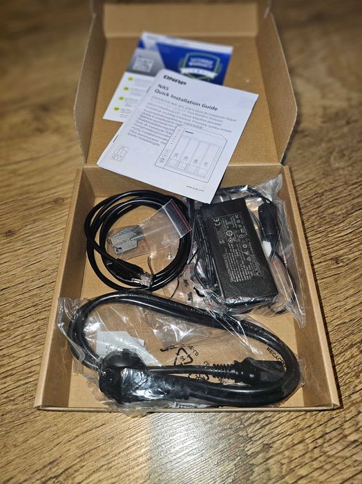 QNAP TS-231P3 – 2-bay NAS, Quad-Core 1.7 GHz, 2.5GbE –stare impecabilă