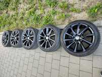 Cauciucuri Continental Sport Contact 7 / Set de 5 jante Samarkand 18"