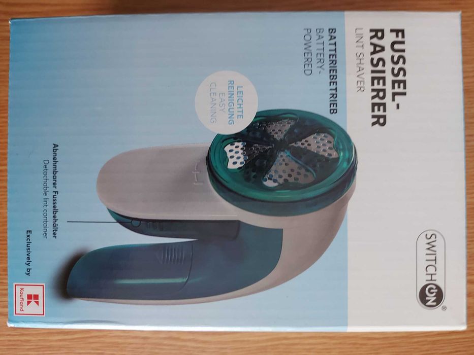 Aparat electric pentru curatat scame, fara fir, functionare cu baterie