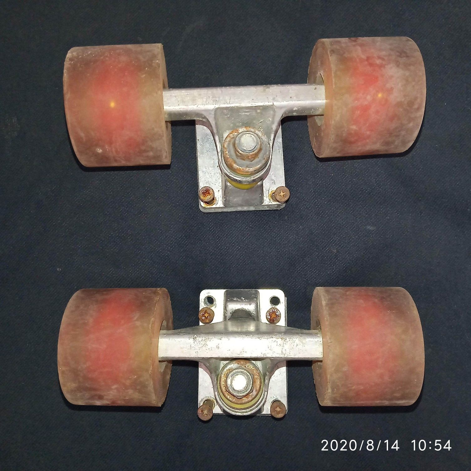 Roți silicon pentru placă de peniboard, skateboard