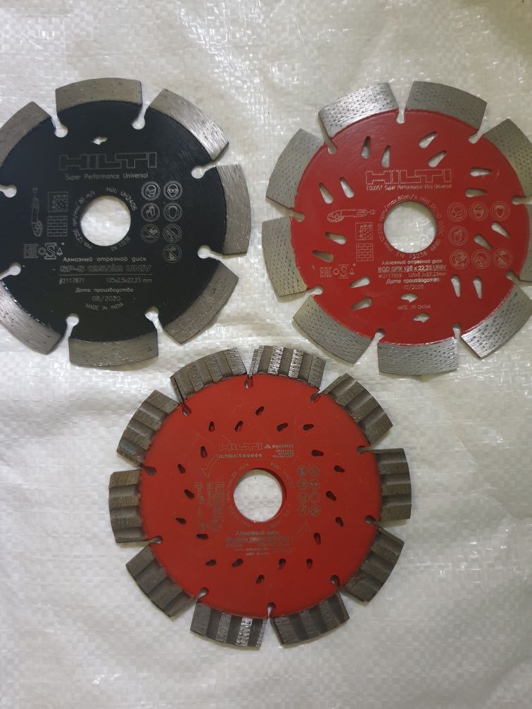 Disc beton armat Hilti,Bosch,Reca,Diam 230 mm,125 mm,diamantat