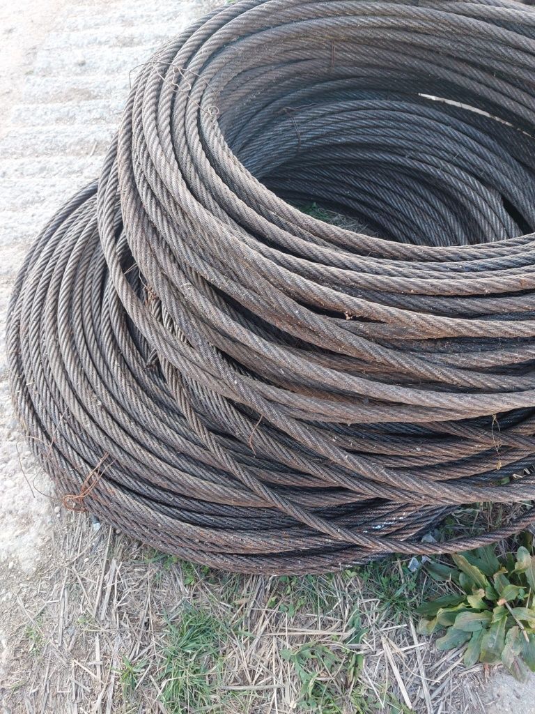 Cablu forestier troliu șufă metalica 14 mm