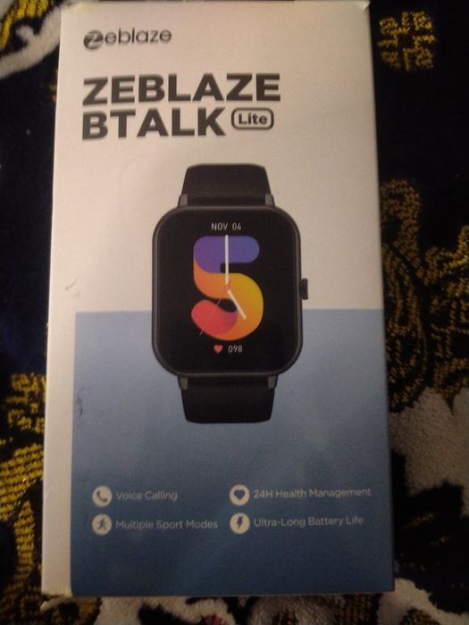 Смарт часы Zeblaze Btalk Lite 8500 тг с доставкой 9400тг Жезқазған