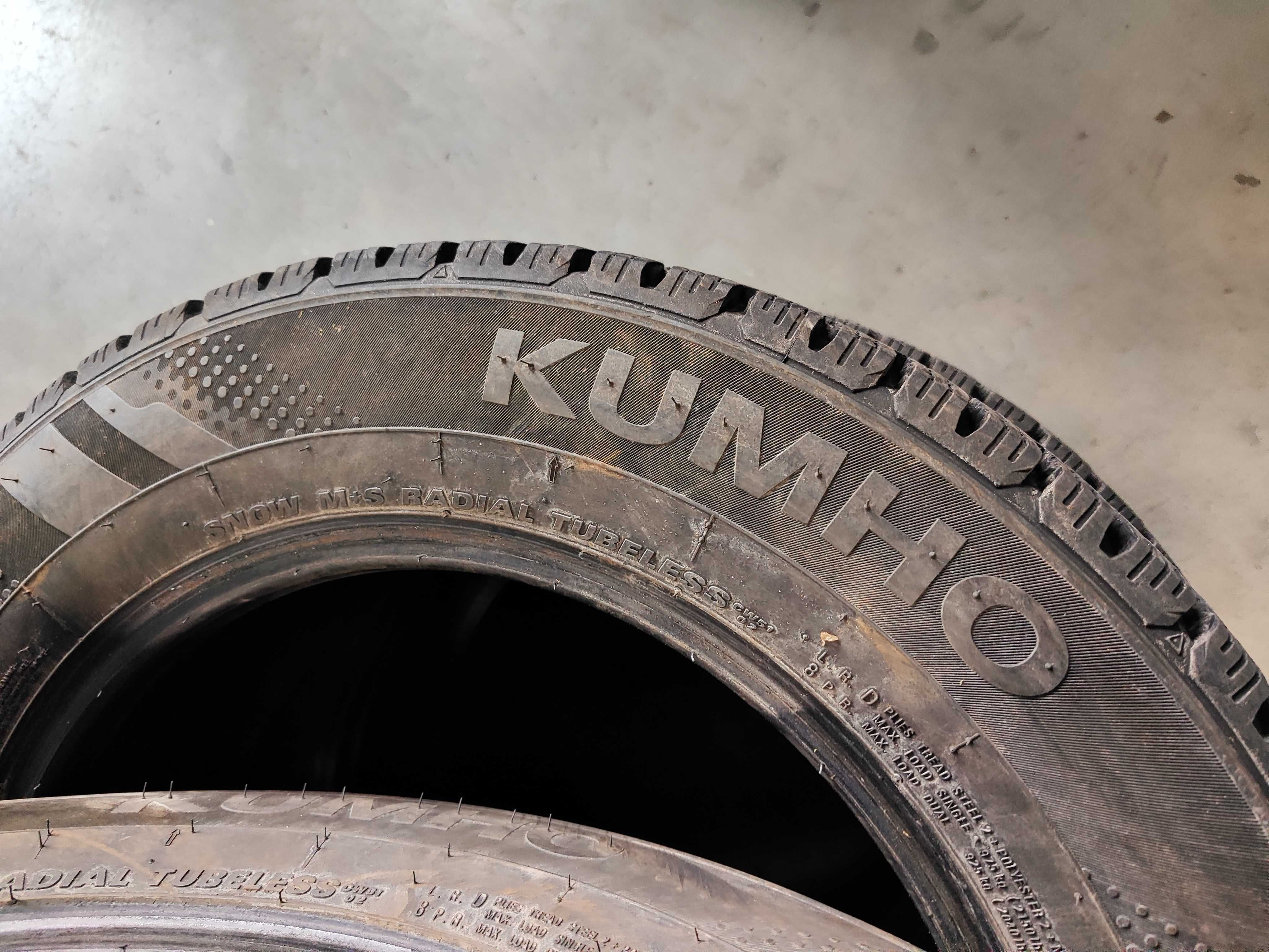4бр. зимни гуми 205/65/16C Kumho