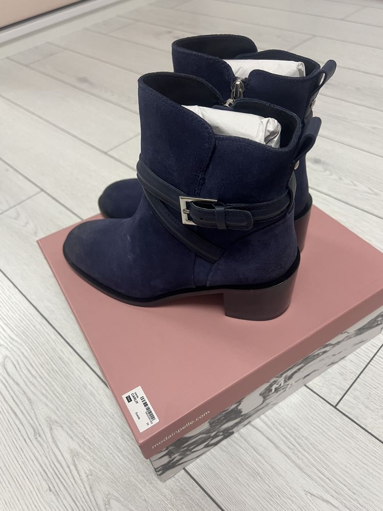 Ghete din piele intoarsa Moda in Pelle Carliy
