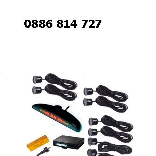 Система парктроник с 8 сензора, светлинен дисплей и звуков сигнал