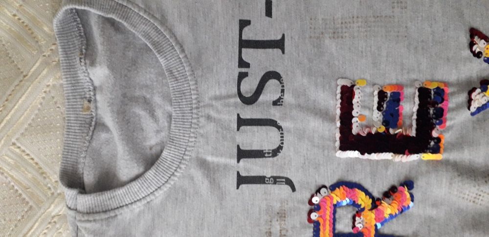 2 Блузи с дълъг ръкав за момиче р.128-134