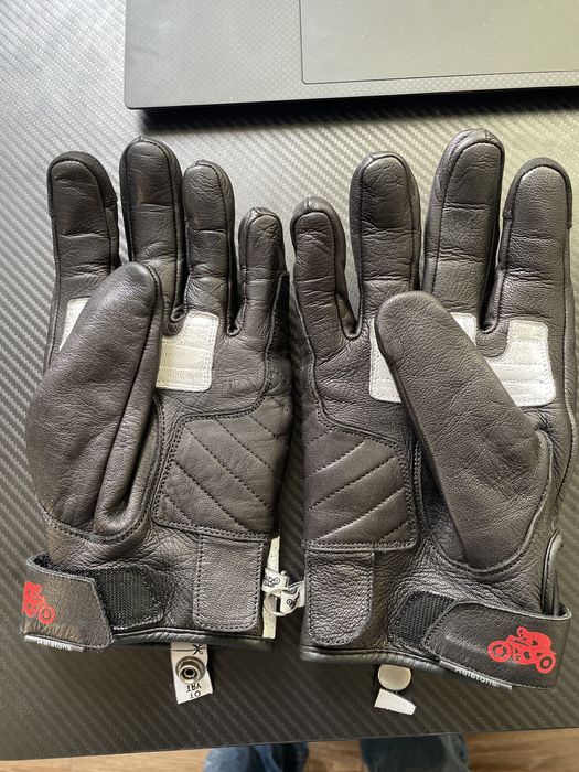 Manusi moto piele Helstons Brooks marimea 12 XL-XXL