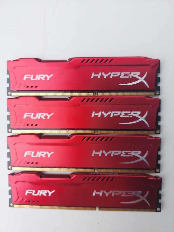 Kit Memoria HyperX FURY Red 4x4gb 16GB Ddr3 1886mhz