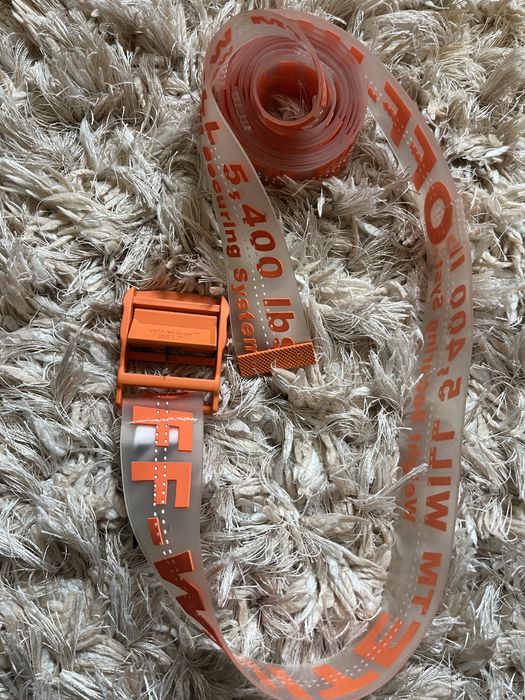 Curea Off-White Rubber Belt